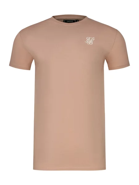 SikSilk Tricou Essentials închis bej