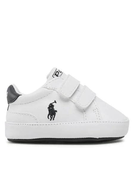 Polo Ralph Lauren Sneakers Heritage Court Ii Ez Layette alb