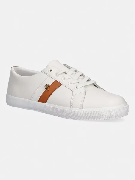 Lauren Ralph Lauren Janson II sneakers pentru femei din piele alb