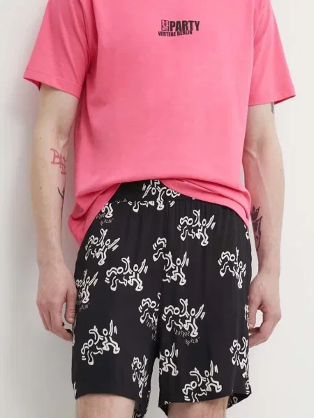 Гривна Tous Pearl червено черно