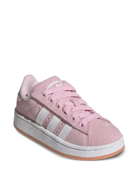 Sneakerși Adidas Gazelle cu dungi cu autograf gri