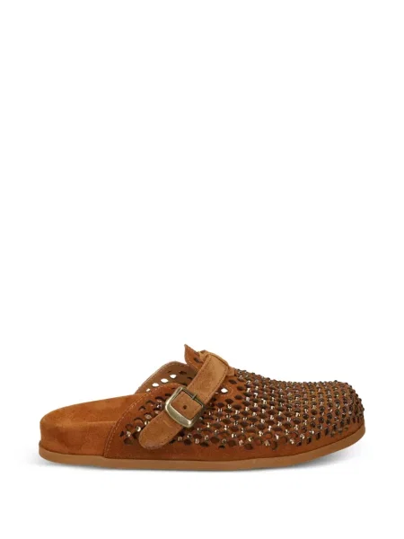 Papuci tip mules Metisse maro
