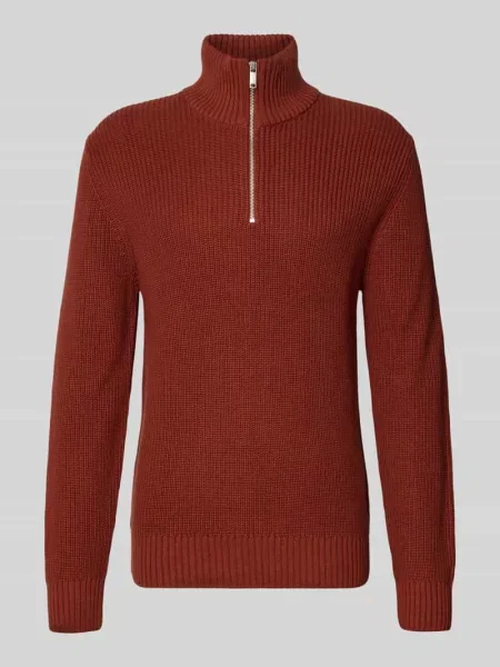 Sweter z dzianiny z kołnierzem Mcneal