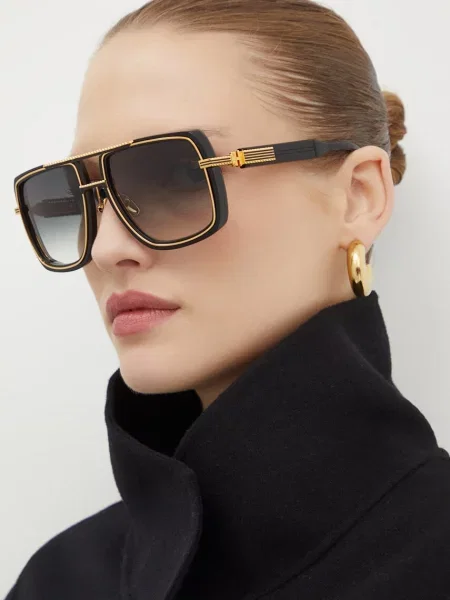 Balmain ochelari de soare SOLDIER negru