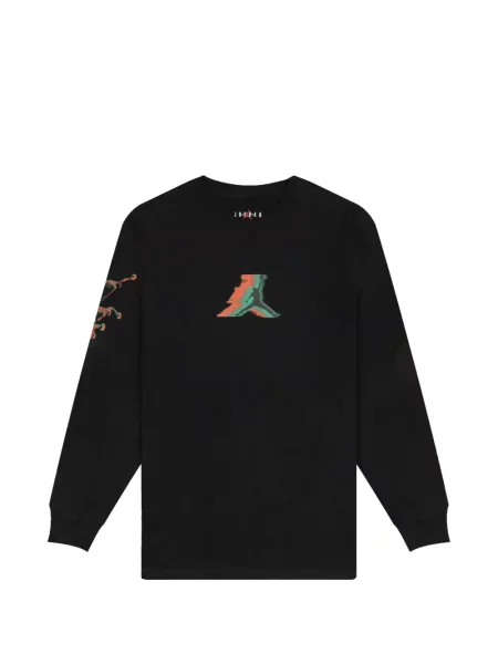 Lung tricou Jordan negru