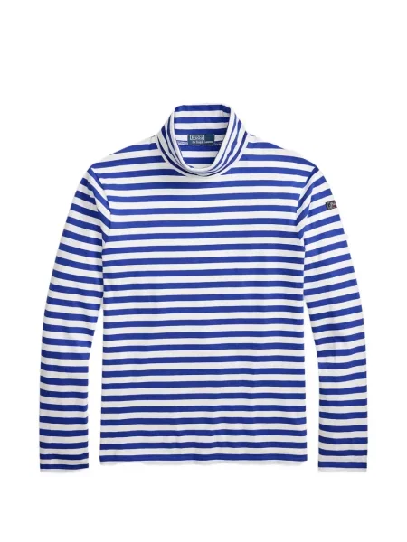 Pulover Polo Ralph Lauren cu dungi clasic albastru