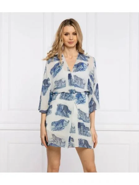 Silvian Heach Rochie BALWADA alb