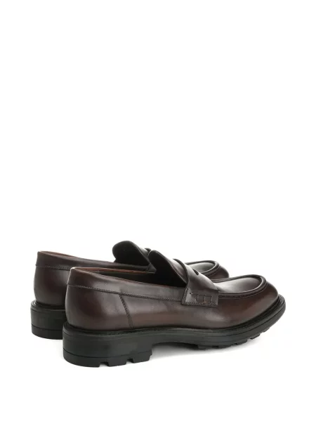 Pantofi loafer Corvari din piele maro