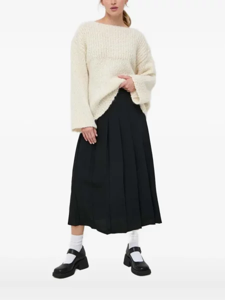 Pulover Lovechild de lână alb