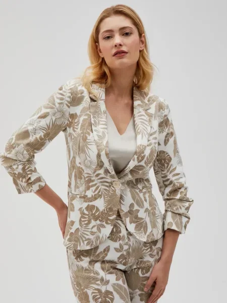 Geacă Marisse alb
