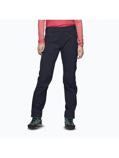 Spodnie trekkingowe Norrona Femund caviar black czarne