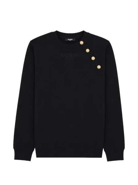 Bluza dziecięca Balmain czarna