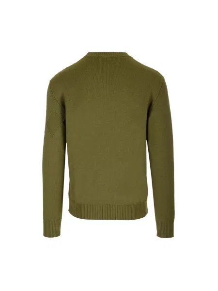 Sweter Ballantyne z kaszmiru zielony