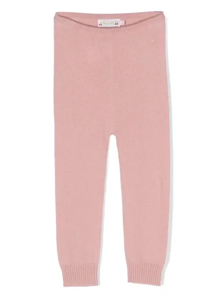 Legginsy dziecięce Bonpoint różowe