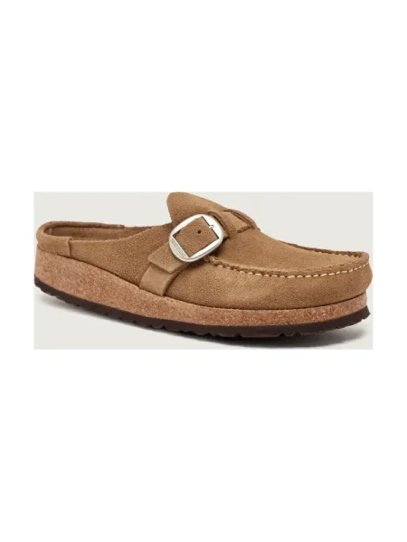 Birkenstock Mules încălțăminte Buckley | narrow fit | piele întoarsă bej