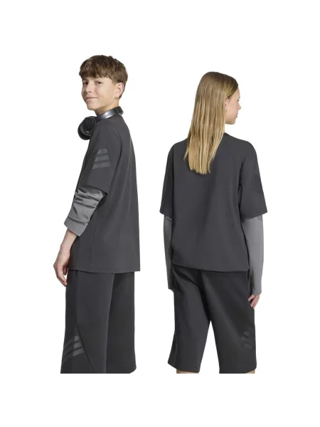 Tricou copii Adidas negru