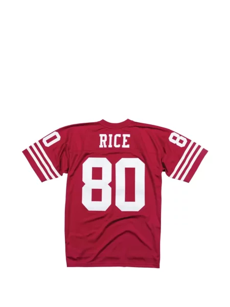 Cămașă Mitchell & Ness din jerseu roșu