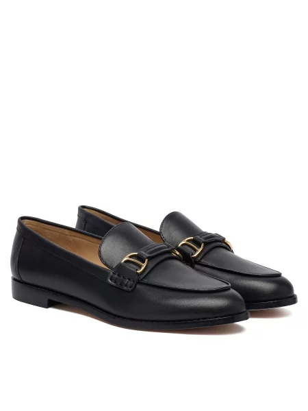 Loaferice LAUREN RALPH LAUREN crna