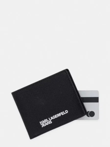 Кожаный кошелек Karl Lagerfeld Jeans