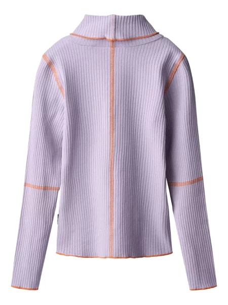 Sweter dziecięcy Molo fioletowy