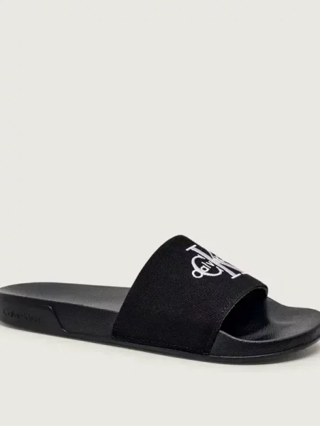 Papucs Calvin Klein Ess Slide Cv fekete