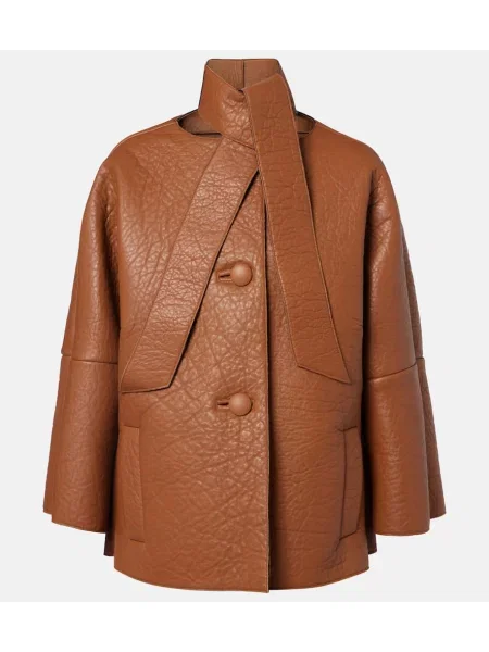 Geanta de piele Prada maro