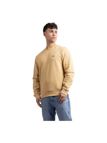 Sweter Lacoste beżowy