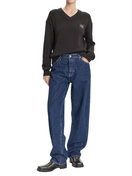Pulover Calvin Klein Jeans črna