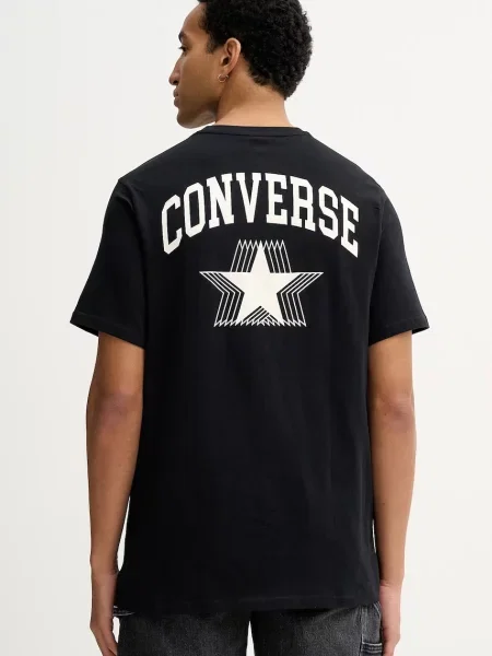 Tričko Converse s potiskem černá