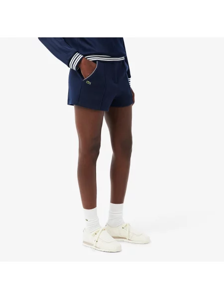 Lacoste Organiczne Szorty granatowe