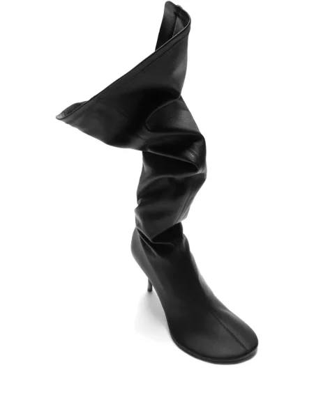 Botine Acne Studios din piele negru