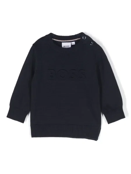 Пуловер Bosswear синьо