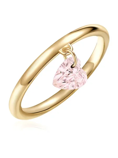 Glanzstücke München Prstan zlato-rumena rumena