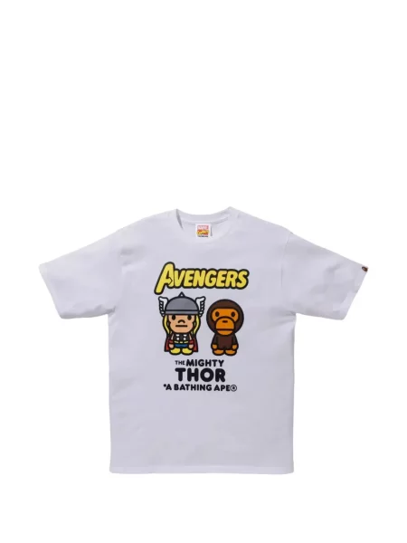 Tricou A Bathing Ape® alb