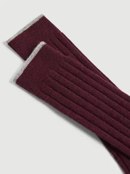 Skarpety dziecięce Brunello Cucinelli czerwone