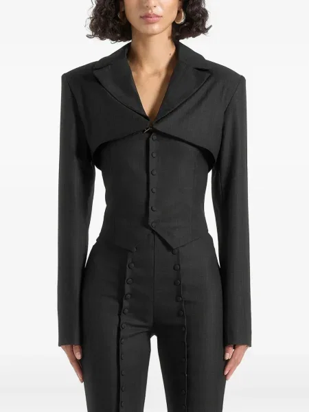 Cropp sacou Manière De Voir negru