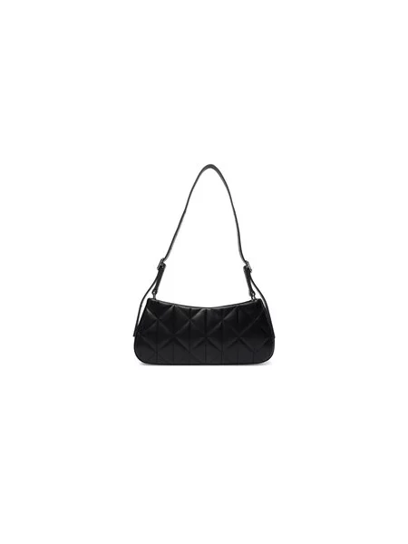 Calvin Klein Torbica Quilted Small Shoulder Bag crna
