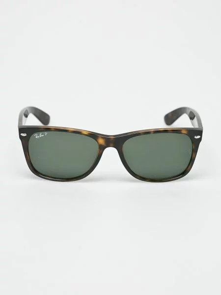 Okulary przeciwsłoneczne Ray-Ban New Wayfarer Classic tortoise/green polarized brązowe