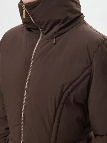 Пуховик Armani Exchange коричневий