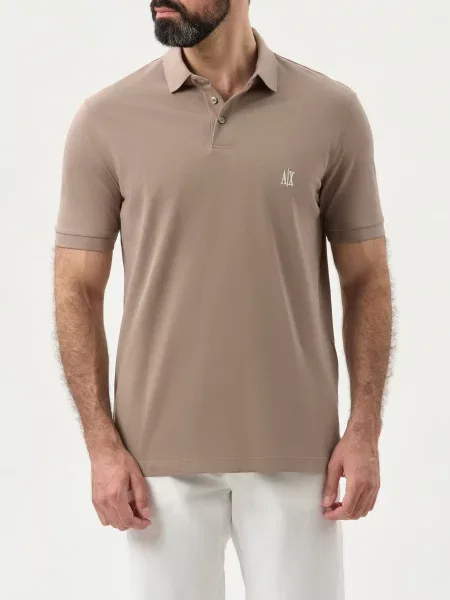 Поло Armani Exchange бежеве