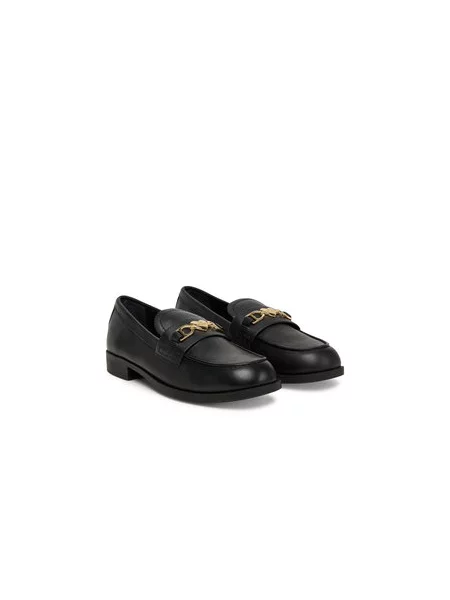 Loafers LOVE MOSCHINO čierna