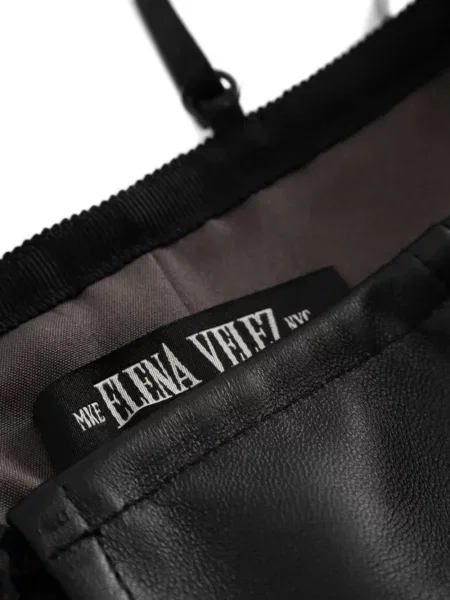 Bluzka Elena Velez z gorsetem czarna