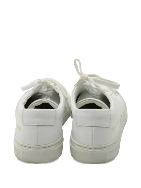 Sneakerși Common Projects din piele alb