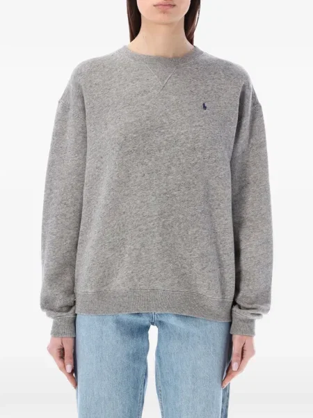 Pulover Polo Ralph Lauren cu decolteu rotund negru