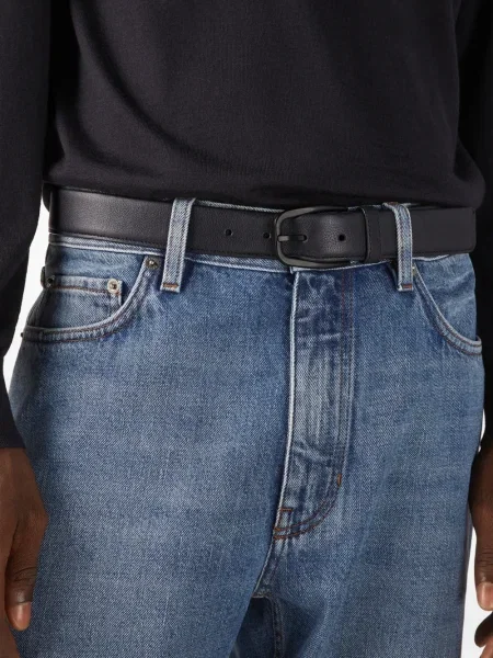 Curea Zegna din piele negru