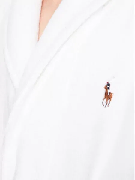 Polo Ralph Lauren Dlouhý župan hnědá / červená bílá