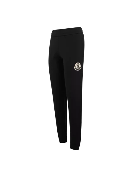 Spodnie dresowe Moncler z logo czarne