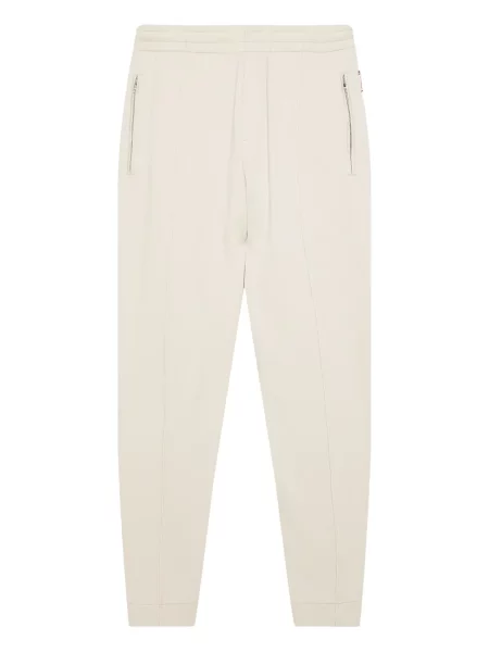 Vlněné kalhoty Orlebar Brown bílé