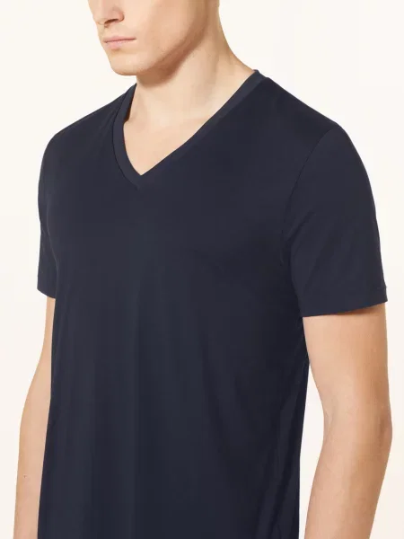 Mey Pyžamové Tričko Série Dry Cotton tmavě modrá