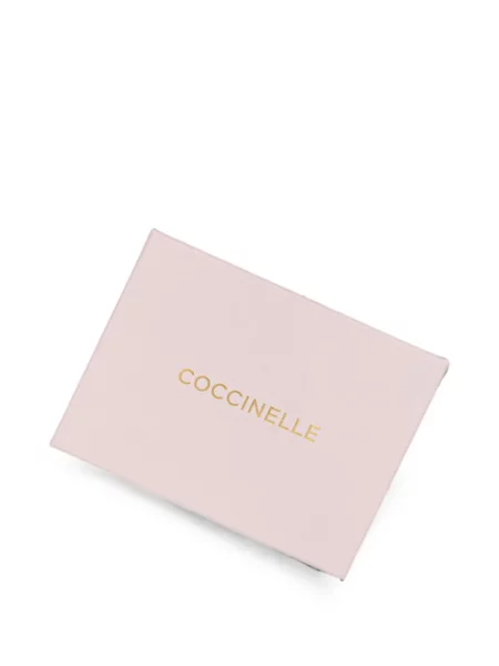 Colier Coccinelle din piele cu imagine roșu